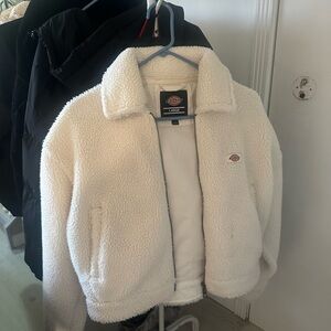 Dickies White Sherpa Jacket